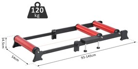 Rolo de Ciclismo Ajustável Rolo de Treino para Bicicleta Universal Interno Liga de Alumínio