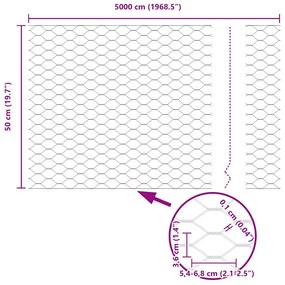Postes de Cerca vidaXL 11 pcs Canal U Verde 60 cm Aço