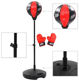 Conjunto bola de boxe de criança 87-120 cm