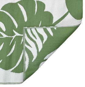 cobertor de exterior ARAKIL Verde e Branco Poliéster Grande