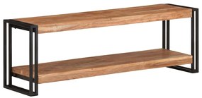 Móvel de TV 120x30x40 cm madeira de acácia maciça