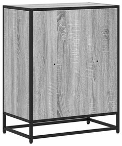 Estante 60x35x76 cm derivados de madeira cinzento sonoma