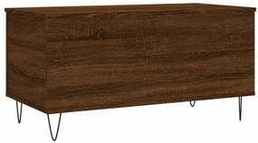 Mesa centro 90x44,5x45 cm derivados madeira carvalho castanho