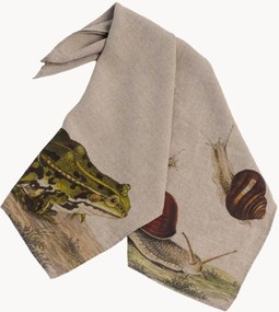Panos de cozinha em linho Frog & Snails, conjunto de 2