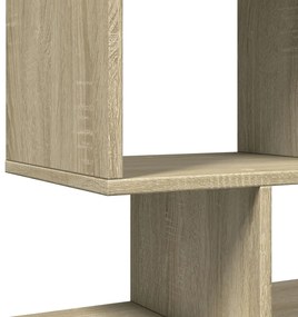 Estante divisória 92x29x112cm derivados madeira carvalho sonoma