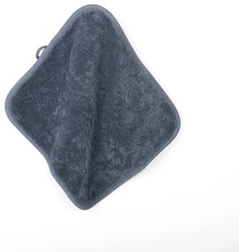 720 gr./m2 Algodão penteado - Toalha de mão 30x30 cm: Cinzento anthracite
