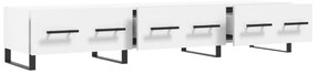 Móvel de TV 150x36x30 cm derivados de madeira branco
