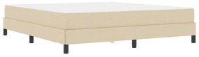 Cama Box Outros Creme 180 x 200 cm tecido