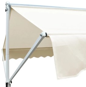 Toldo de pé 500x300 cm creme