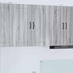 vidaXL Armário de Cozinha com prateleira Cinza Sonoma 80 x 31 x 80 cm