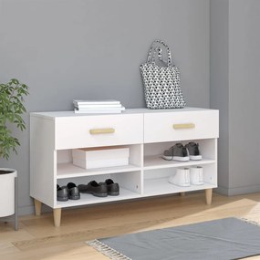 Sapateira 102x35x55 cm derivados de madeira branco
