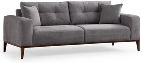 Sofá-cama de 3 Lugares Sinor – Cinzento Claro – 225x92x75 cm