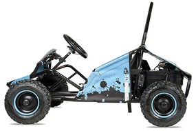 Buggy eléctrico para crianças 500W 48V Velocidade 40Km/h até 70 kg Azul