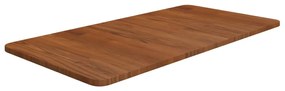 Bancada p/ WC 80x40x1,5 cm madeira tratada castanho-escuro