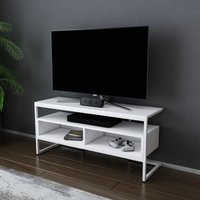 Móvel TV Merrion – Branco – 110x35x49,9 cm