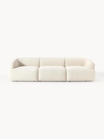 Sofá modular em bouclé Sofia (4 lugares)