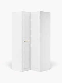 Roupeiro de canto modular Charlotte, L 115 cm