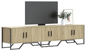 Móvel p/ TV 180x34x41 cm madeira processada carvalho sonoma