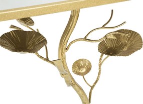 MESA DE APOIO TISTY 40X30X60 CM DOURADA