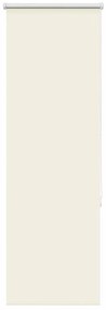 vidaXL Persiana de enrolar 60x150 cm largura tecido 55,7 cm poliéster