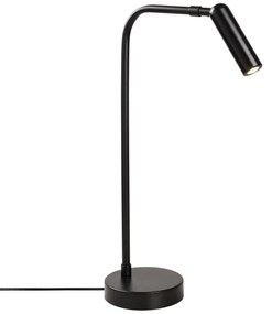 Candeeiro de Mesa Ugur – Preto – 12 x 22 cm