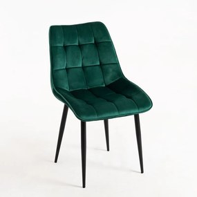 Cadeira Cade Veludo - Verde