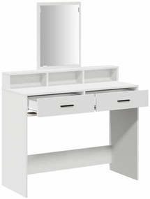 Tocador com Gavetas Branco 100x41x140 cm