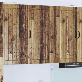 vidaXL Armário de Cozinha Madeira antiga 50 x 31 x 100 cm