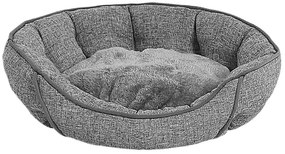 Cama para animal de estimação 60 x 50 cm cinzento CANDIR Beliani