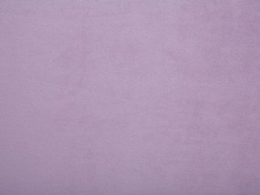Chaise-longue à esquerda em veludo violeta NIMES Beliani