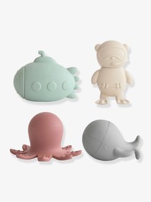 Conjunto de 4 brinquedos para o banho, Sealife - MUSHIE multicolor