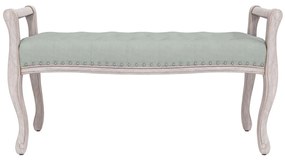 Banco 110x45x60 cm veludo cinzento-claro