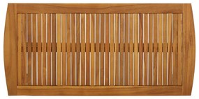 Mesa de centro 102x50x43 cm madeira de acácia maciça