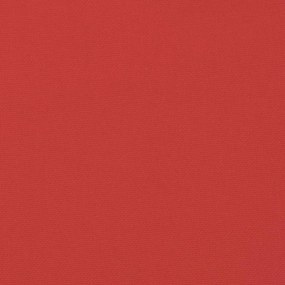 Almofadões para cadeiras altas de jardim 4 pcs tecido vermelho