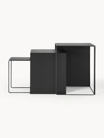 Mesa de apoio em metal Cluster, conjunto de 3