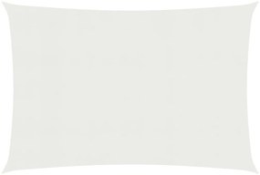 Para-sol estilo vela 160 g/m² 2x3,5 m PEAD branco