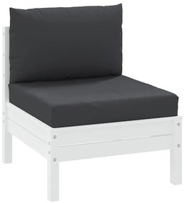 Almofadões para paletes 2 pcs tecido oxford preto