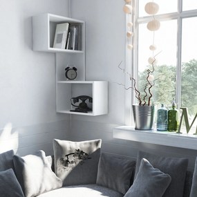 Prateleira de Parede Part – Branco – 47x85,5x20 cm