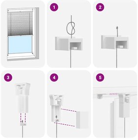 Persiana 80x200cm, Branca