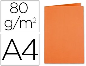 Classificador Exacompta Din A4 Laranja Clementina 80gr