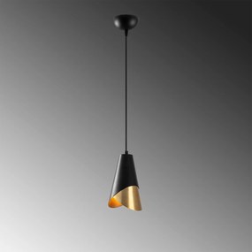 Candeeiro de Teto Pacman – Preto – 14 x 14 cm
