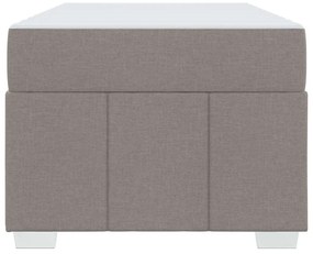 Estrutura da Cama Cinzento-acastanhado 90 x 190 cm tecido