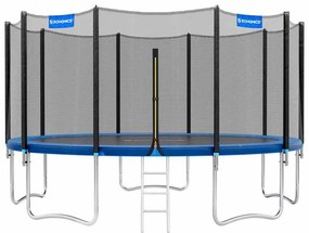 Trampolim com rede segurança Ø 427 cm Azul