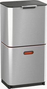 Caixote do lixo com unidade de reciclagem separada Totem, 2 x 30 L