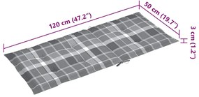 Cadeiras jardim reclináveis c/ almofadões 2 pcs acácia maciça