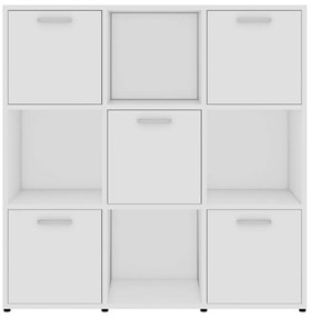 Estante 90x30x90 cm contraplacado branco