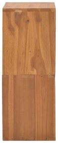 Mesa de cabeceira 40x30x76 cm madeira de teca maciça