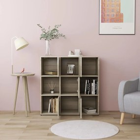 Estante 90x30x90 cm contraplacado cor carvalho sonoma