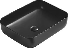 Mexen Carla lavatório de bancada 50 x 39 cm, preto mate - 21555085