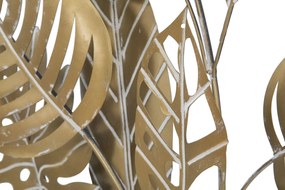 PAINEL DE FERRO DE PAREDE JUNGLE RET. 60X80X6,5 Dourado